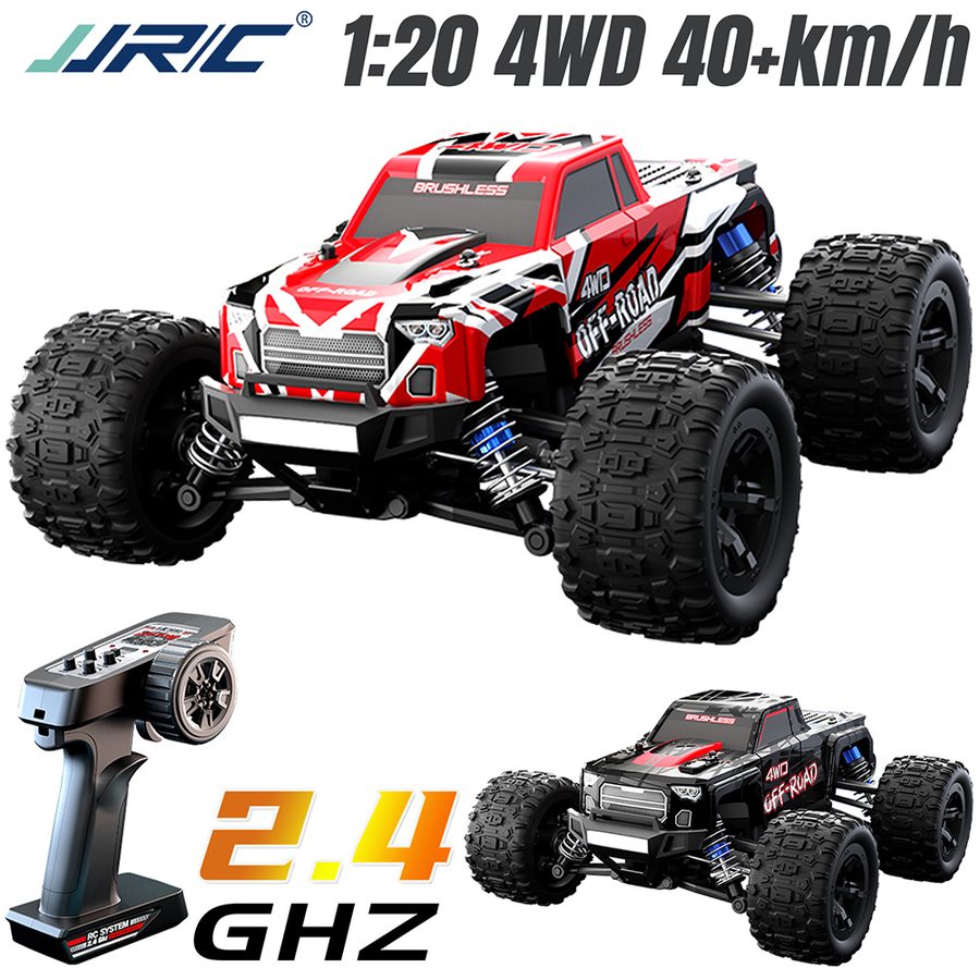 JJRC 4WD RC Car 2.4GHZ 40Km/h High Speed 1806 brushless Motor 35A 2S