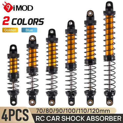 Spring Shock 1/10 Rock Crawler Metal Hydraulic Absorber TRX4 SCX10 90046