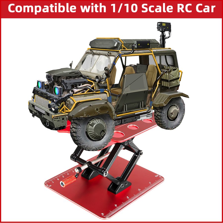 9IMOD RC Car Repair Stand Aluminium Alloy Work Station Assembly