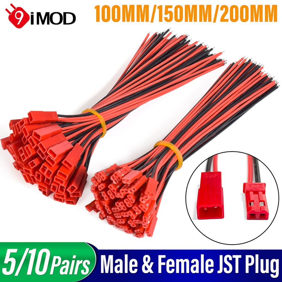 PVC100/150/200MM JST Connector DlY 2