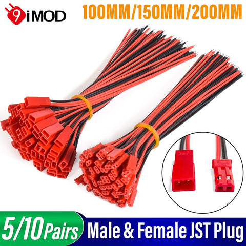 PVC100/150/200MM JST Connector DlY 2