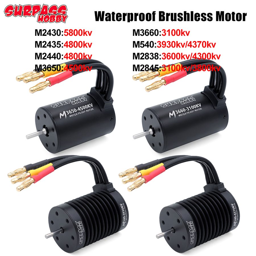 M24/M36/M540/M2838/M2845 Waterproof Brushless Motor