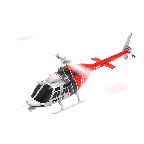 C138 BELL-206 1/33 6CH Single Rotor Flybarless Helicopter