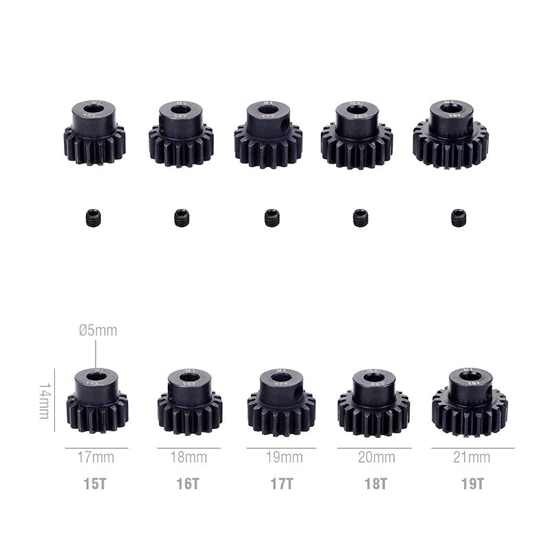 SURPASS HOBBY Metal Gear M1 11T 12T 13T 14T 15T Combo 5mm
