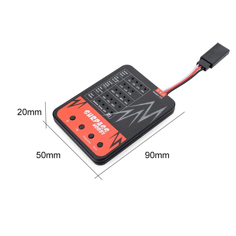 LED Program Card Crawler ESC