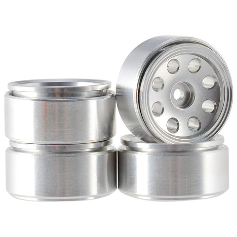 AUSTARHOBBY 4PCS Micro Wheel 1.1inch CNC Metal Beadlock Rims