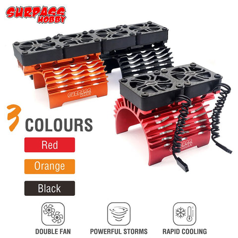 A1 Surpass Hobby 28/29/36mm Brushless Motor 380/390/540/550 Cooling Fan