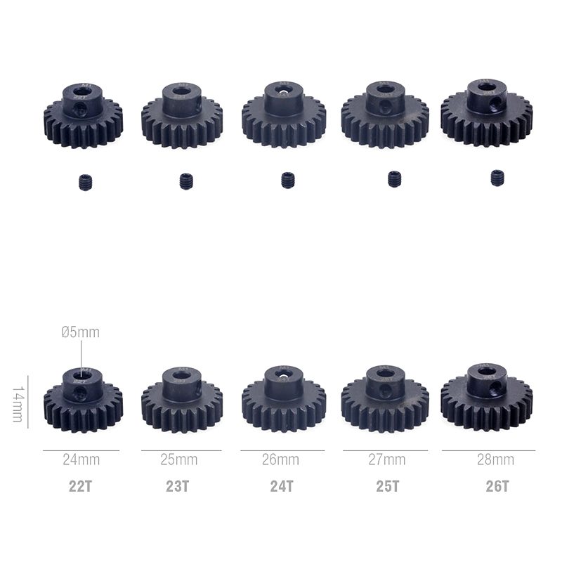 SURPASS HOBBY Metal Gear M1 11T 12T 13T 14T 15T Combo 5mm