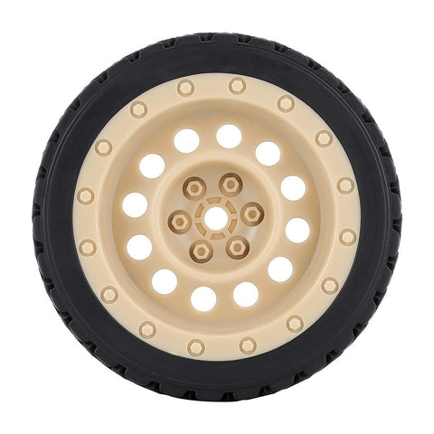 Austar 4PCS 12mm Hex 67mm RC Car Rubber Tires Wheel Rim