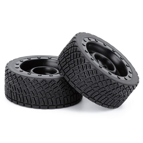 Austar 4PCS 12mm Hex 67mm RC Car Rubber Tires Wheel Rim