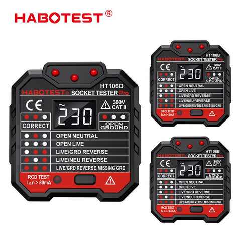 Tester HT106 RCD /LCD No Battery