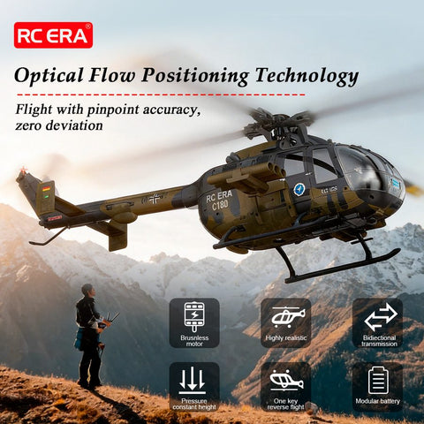 RC ERA C180 Single Rotor Helicopter BO105