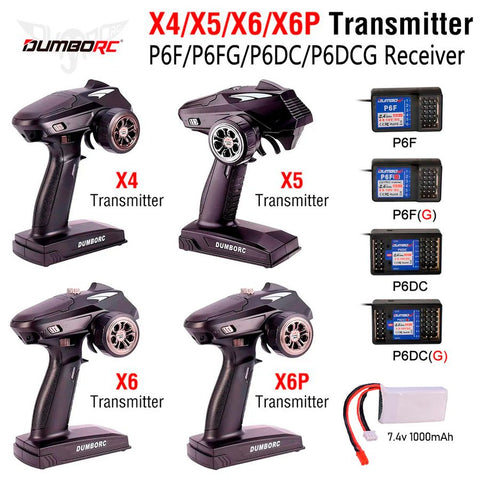 DUMBOR DUMBORC X6P Transmitter P6DC Receiver