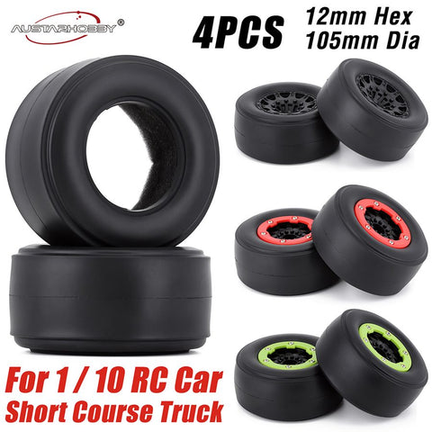 Austar 1/10 Wire /1:10 Short Course Truck Tires AX-4002
