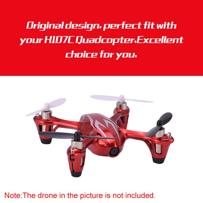 Hubsan H107C Body Shell Head & Motor Cover for H107C Mini RC Drone Spare Parts