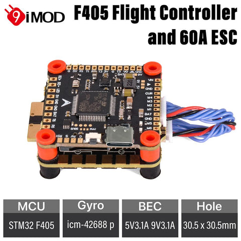 Airplane Parts F405 V3SPLUS Flight Controller 4 1 8 60A DSHOT600