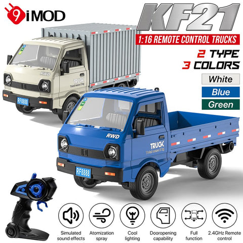 NEW 9IMOD KF21 RC Truck Car 1:16 2.4G Drift Climbing Pickup 2WD Van