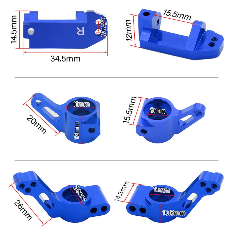Traxxas Slash 2WD Aluminum C Combo