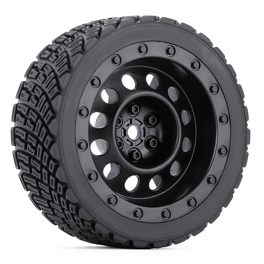 Austar 4PCS 12mm Hex 67mm RC Car Rubber Tires Wheel Rim