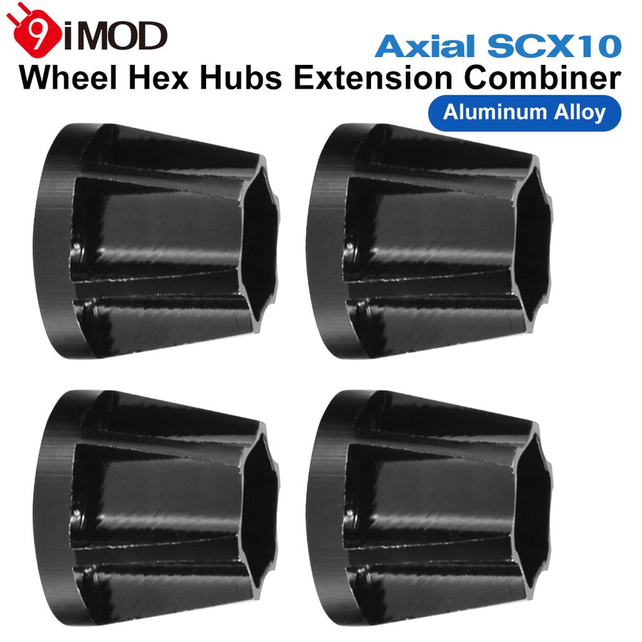 2pcs 4pcs 1.9 2.2 inch Wheel Hub Aluminum SCX10 VP 6mm/ 9mm/ 12mm