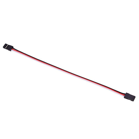 200mm RC Wire 30 futaba 3 JR Male/Male White/Red/Black 10