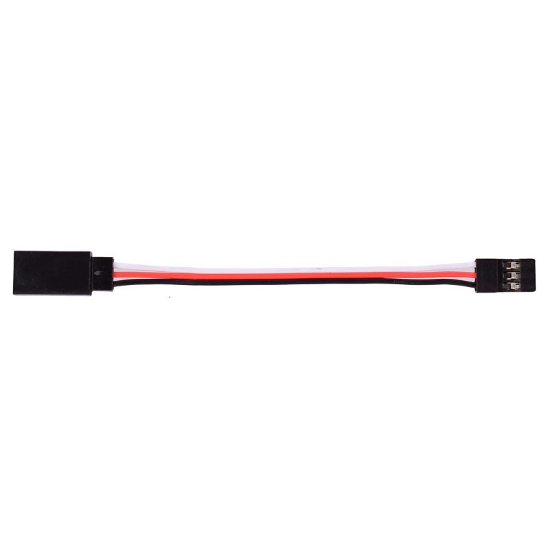 100mm RC Extension Cable /FUTABA JR Male/Female Servo White/Red/Black 10