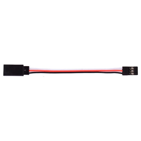 100mm RC Extension Cable /FUTABA JR Male/Female Servo White/Red/Black 10