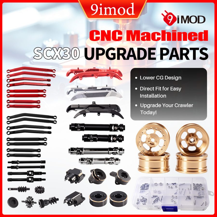 1/30 Scale Rock Crawler scx30 Upgrade Parts