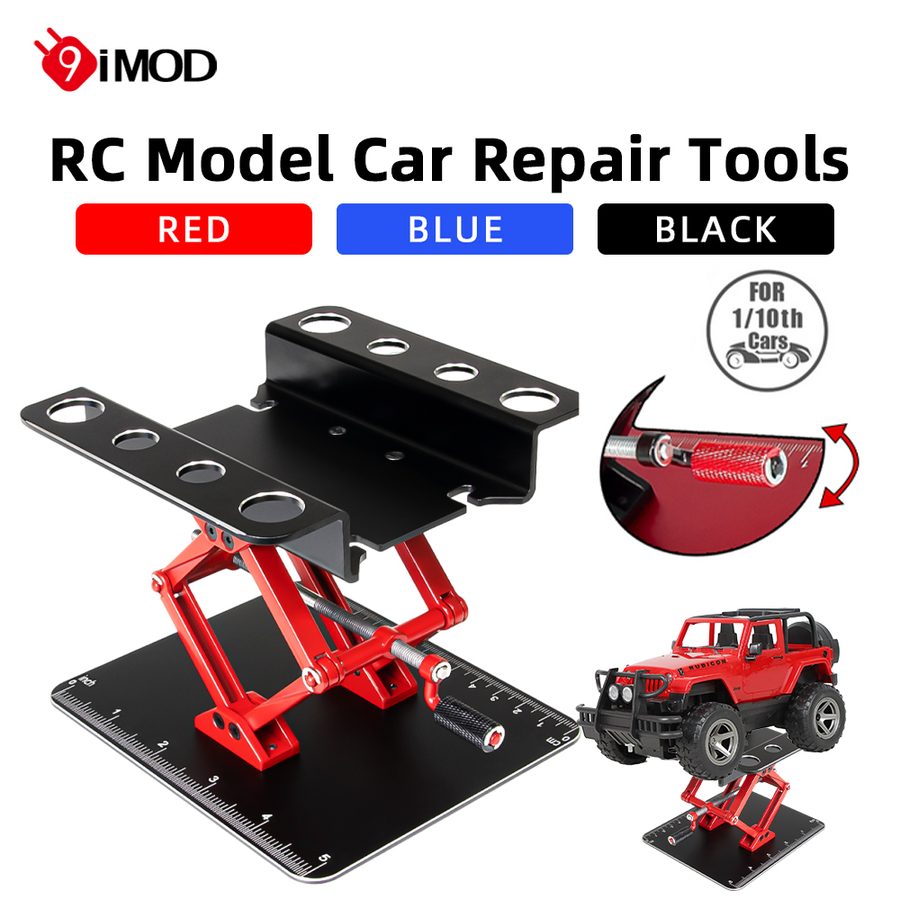 9IMOD RC Car Repair Stand Aluminium Alloy Work Station Assembly