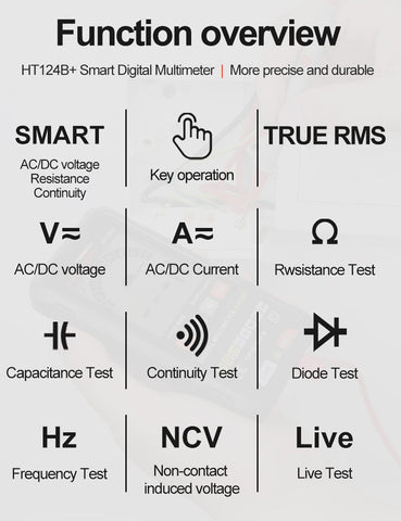HT124 Smart Multimeter