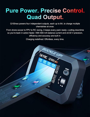 SKYRC Q100neo AC/DC Smart Multi RC Charger