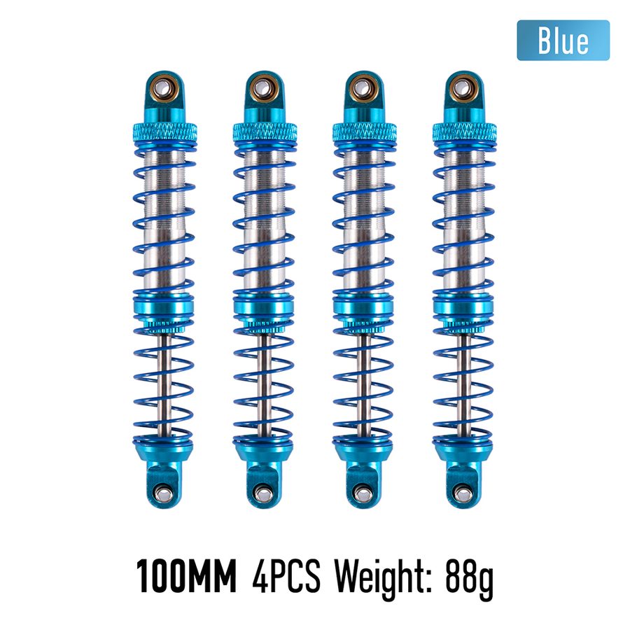 Spring Shock 1/10 Rock Crawler Metal Hydraulic Absorber TRX4 SCX10 90046