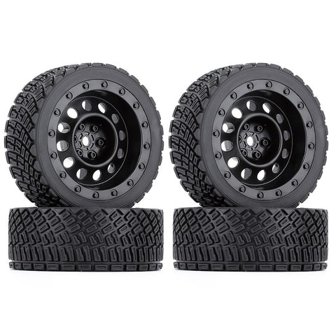 Austar 4PCS 12mm Hex 67mm RC Car Rubber Tires Wheel Rim