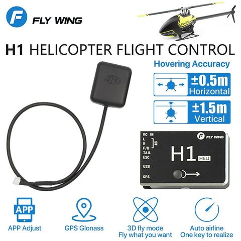 FLY WING H1 Helicopter Flight Controller HELI Standard For FW450L
