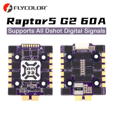 Flycolor Raptor 5 Raptor5 G2 60A ESC AM32