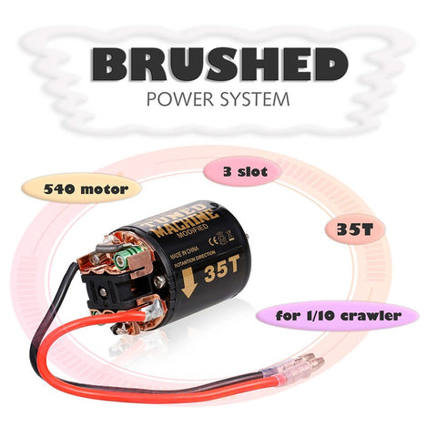 540/550 Brushed Motor