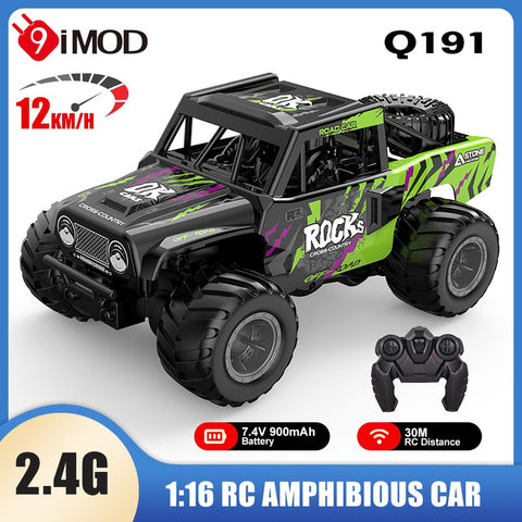 9IMOD Q191 Amphibious RC Car 2.4G Waterproof 360 Spin Off-Road
