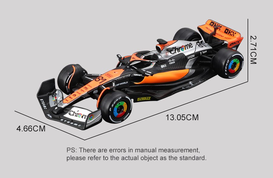 Scale 1:43F1 Car RC MCL60 2023
