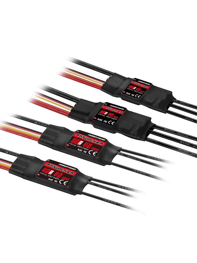 Airplane Parts HobbyWing Skywalker 15A 20A 30A 40A 50A 60A 80A 100A