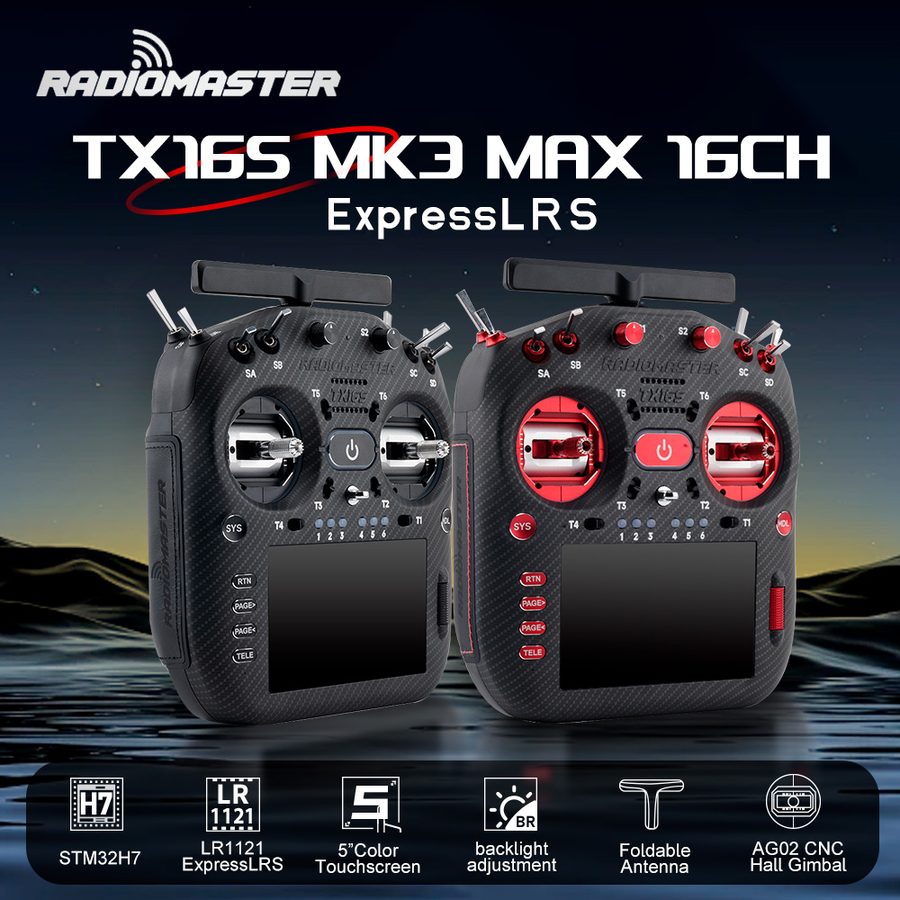 RadioMaster TX16S MK3 MAX 16 CH Mode2 Transmitter