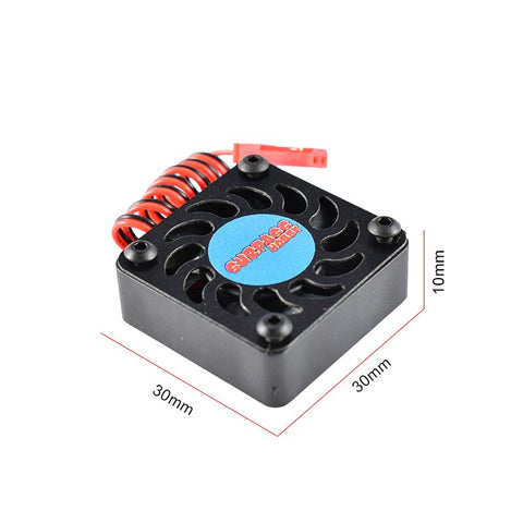 A2 540 Sensorless Sensored Motor Black Fan 21000RPM 30*30*10mm+ Screw