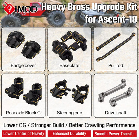1/18 Car Redcat Ascent-18 Parts