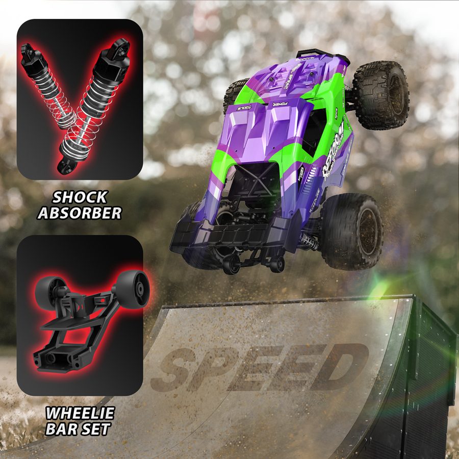 Car 9003E 1:14 Brushed Proportional 4WD RC Off-Road Truck