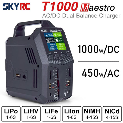 SKYRC SK-100182 T1000 AC/DC Balance Charger