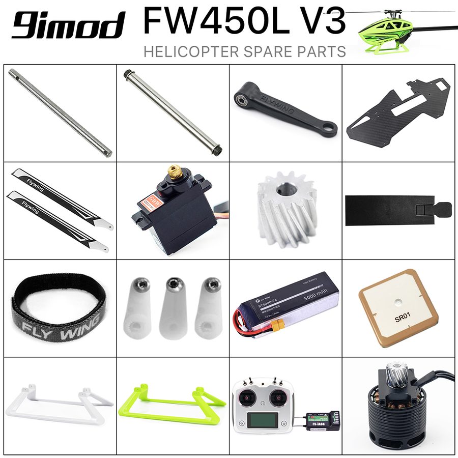 Fly Wing FW450L V3 Upgrade