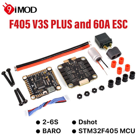 Airplane Parts F405 V3SPLUS Flight Controller 4 1 8 60A DSHOT600