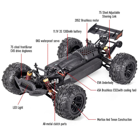 Car F-10 1/12 Brushless