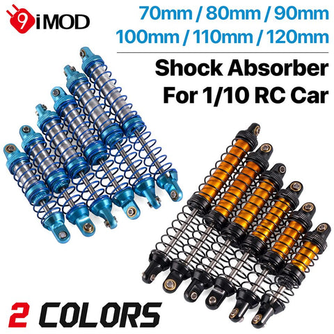 Spring Shock 1/10 Rock Crawler Metal Hydraulic Absorber TRX4 SCX10 90046