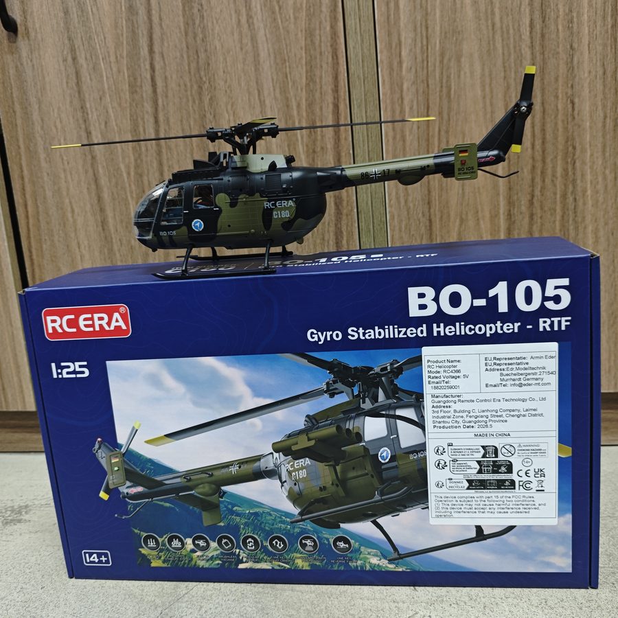 RC ERA C180 Single Rotor Helicopter BO105