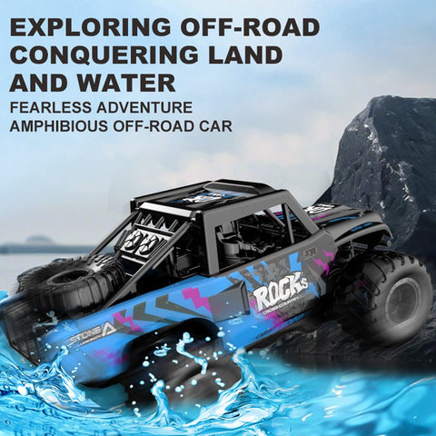 9IMOD Q191 Amphibious RC Car 2.4G Waterproof 360 Spin Off-Road